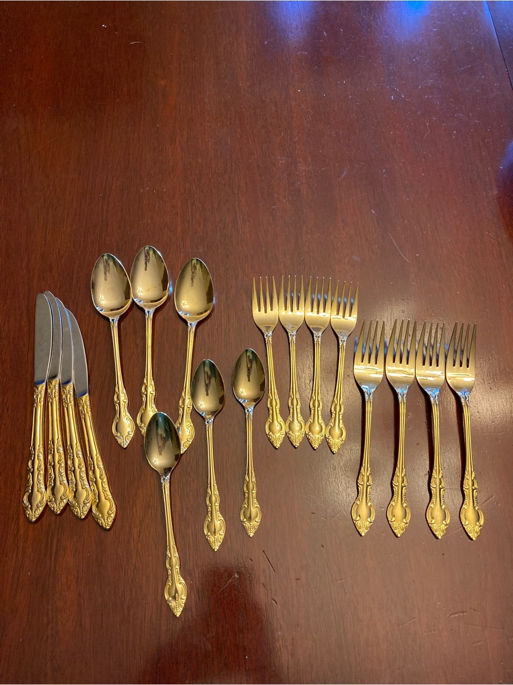 Rogers by Kenwood Stainless Korea 18 piece  flat ware